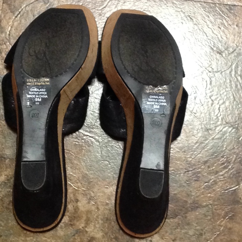Guess wedges accented with Rhinestones, size 9M - Picture 5 of 8